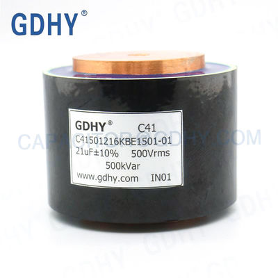 GDHY C41-BE1 21UF/500V/500KVAR Resembling ALCON FP-11-500/CELEM C500T RESONANT CAPACITOR CONDUCTION COOLED
