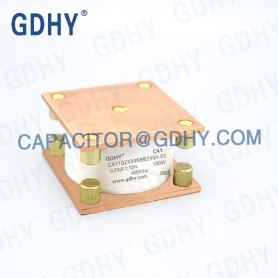 GDHY Water Cooled Capacitor C41-BB2 0.33uF 1000V 400KVar (Alcon FP-7-300) for Induction Melting Machine