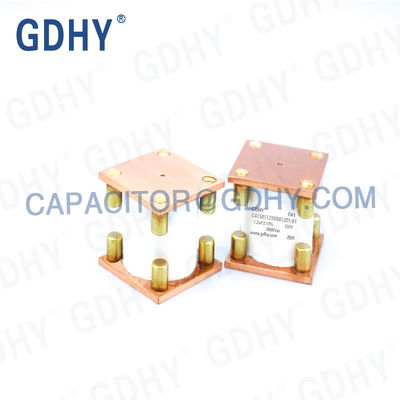 GDHY WATER COOLED CAPACITOR C41-BB1 1.2UF/500V/200KVAR RESEMBLING ALCON FP-5F-200 POWER CAPACITOR