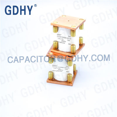 GDHY WATER COOLED CAPACITOR C41-BB1 1.5UF/500V/200KVAR (ALCON FP-5F-200) HIGH POWER CAPACITOR