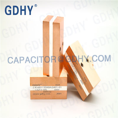 GDHY C41-BA2 1.3uF/600Vrms/400kVar( Alcon FP-20-400/Celem CSP 150/400) Power Film Capacitor Cheap Induction Heater Capacitor