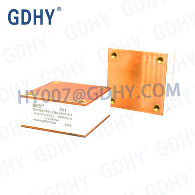 GDHY C41-BA1 2.6UF/500V/400KVAR (ALCONFP-7-300/ CELEM CSP150)CONDUCTION COOLED QUALITY CAPACITORS HIGH FREQUENCY