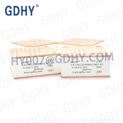 GDHY C41-BA1 0.33UF/700V/300KVAR RESEMBLING ALCONFP-7-300/ CELEM CSP150 POWER CAPACITORS QUALITY CAPACITORS POWER FILM CAPACITOR