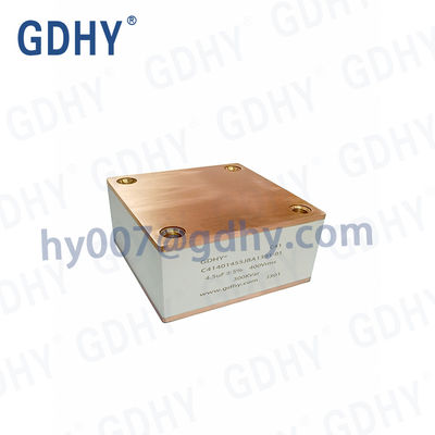 GDHY Water Cooled Capacitor C41-BA1 4.5uF 400VAC 300kVar (Alcon FP-7-300) Used in High-Power High-Frequency Resonance Equipment
