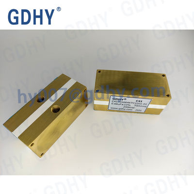 GDHY Water Cooled Capacitor C41-TC2 0.66uF 700V 200kVar (Alcon FP-5-200/Celem CSM150/200) for Induction Heating Machines