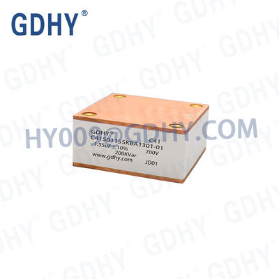 GDHY Water Cooled Resonant Film Capacitor C41-BA1 1.55uF Resembling Alcon FP-7-300 High Frequency Power