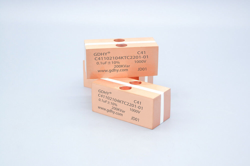 GDHY Water Cooled Resonant Film Capacitor C41-TC2 0.1uF Resembling Alcon FP-5-200/Celem CSM150/200 High Frequency Power