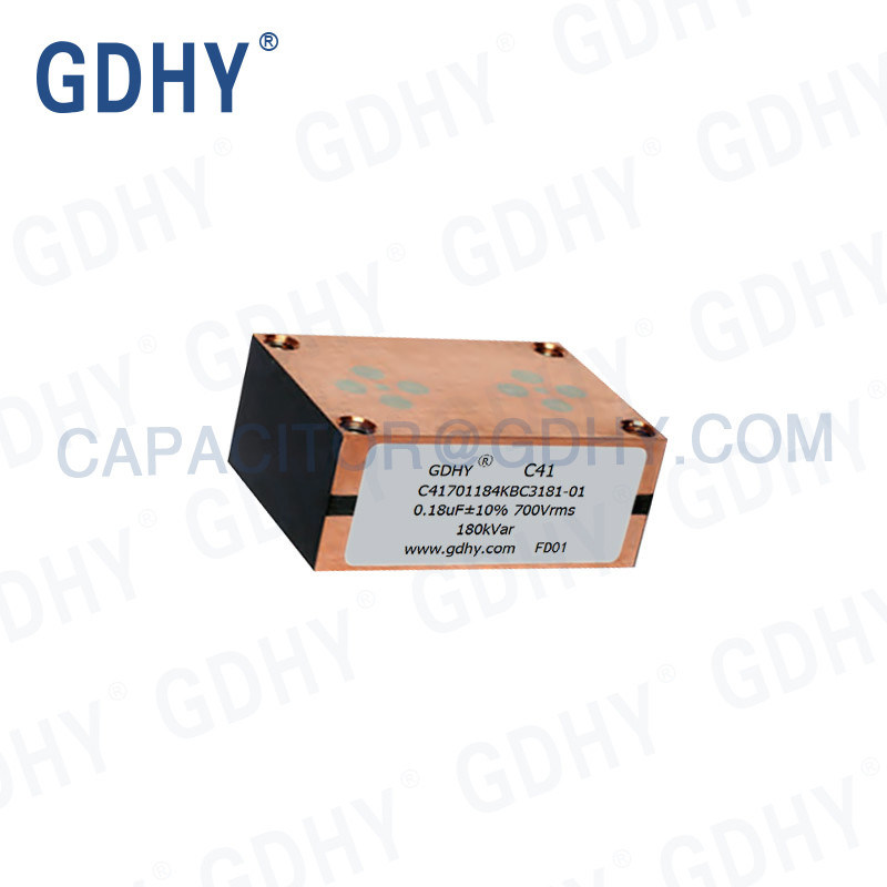 GDHY C41-BC3 0.18uF 700V 180KVar same as Celem CSP180 for hardening machine Conduction Cooled Induction Power Capacitor