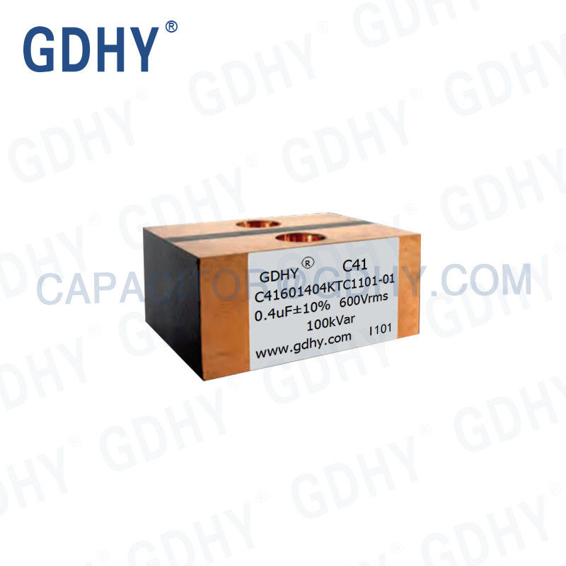 Heat Treatment Metallized 600VAC GDHY Polypropylene Film Capacitor