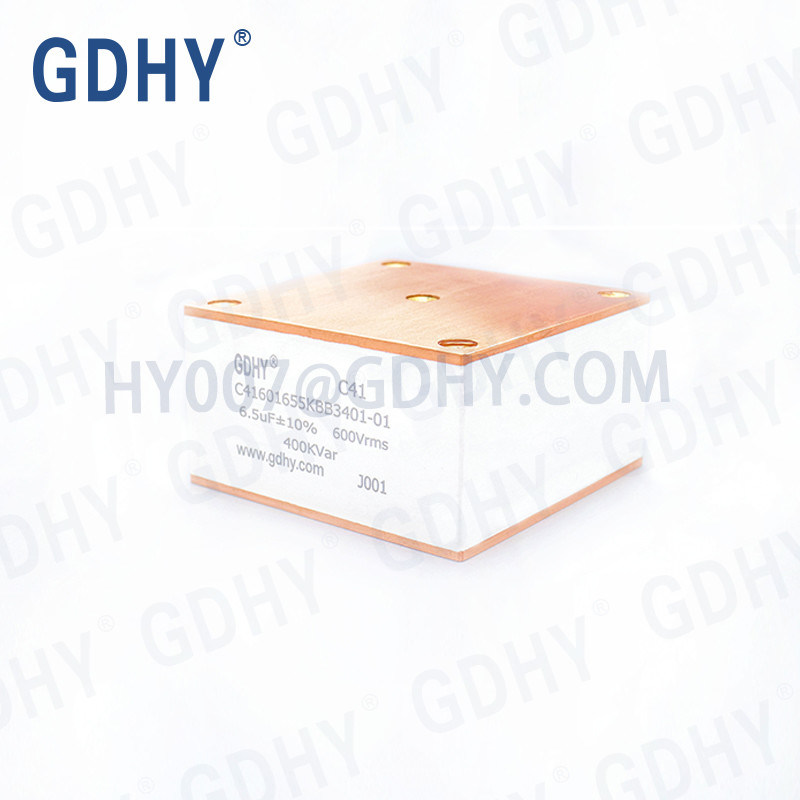 GDHY WATER COOLED CAPACITOR C41-BB3 6.5UF/600V/400KVAR Resmbling ALCON FP-10-400 HEATING APPLICATIONS CAPACITOR COIL INDUCTION HEATER CAPACITOR INDUCTION
