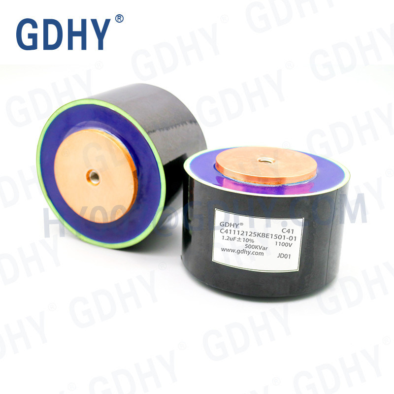 GDHY C41-BE1 1.2UF/1100V/500KVAR RESEMBLING ALCON FP-11-500/CELEM C500T HEAT TREATMENT MACHINES CAPACITOR QUALITY