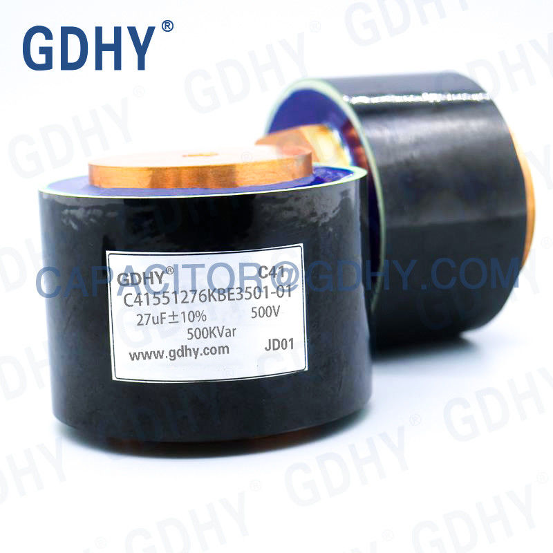 GDHY 500kVar FP-11-500 27UF High Frequency Capacitor