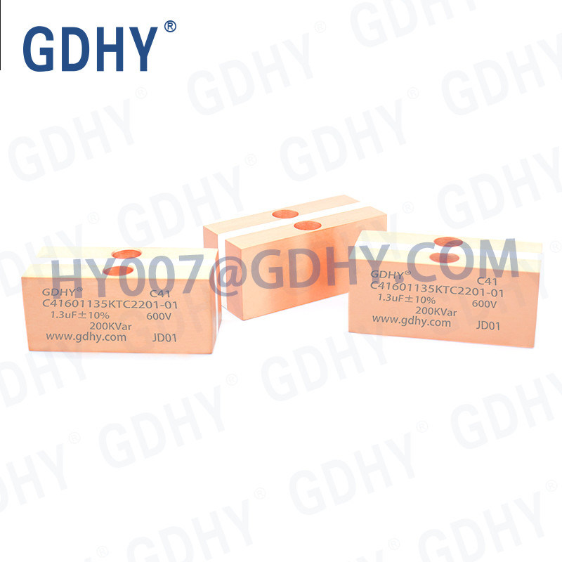 GDHY C41-TC2 1.3UF/600V/200KVAR Resembling ALCON FP-5-200 /CELEM CSM150/200 INDUCTION HEATING SYSTEM CAPACITOR HEATING MACHINE CAPACITOR