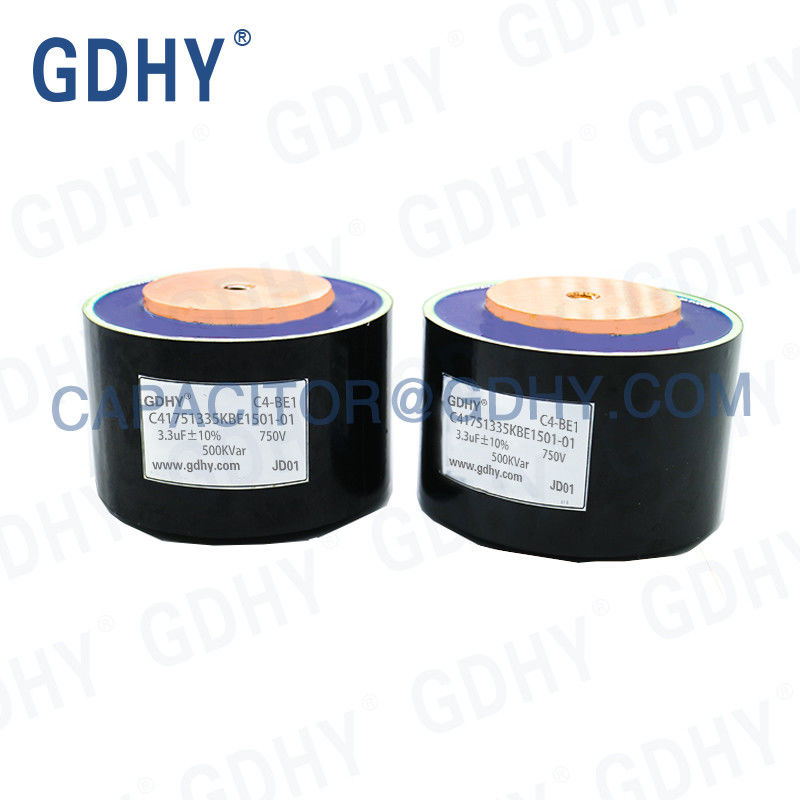 Cylinder 3.3uF High Frequency Capacitor ALCON FP-11-500