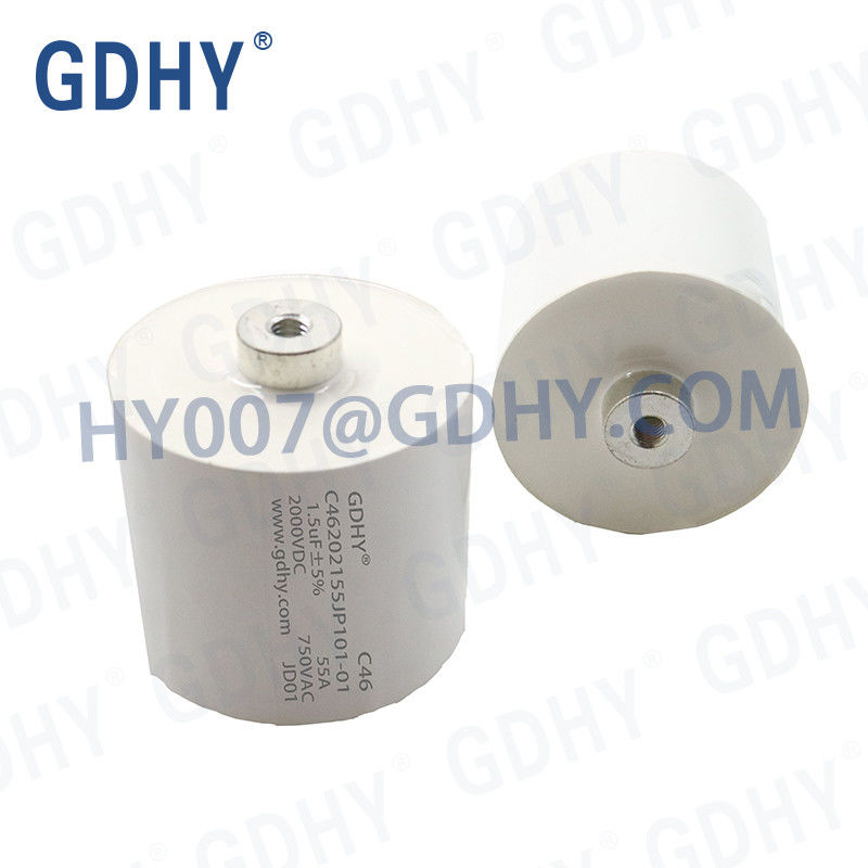 2000vdc/750vac 1.55uf Resonant Capacitors Frequency Induction Ac Capacitor