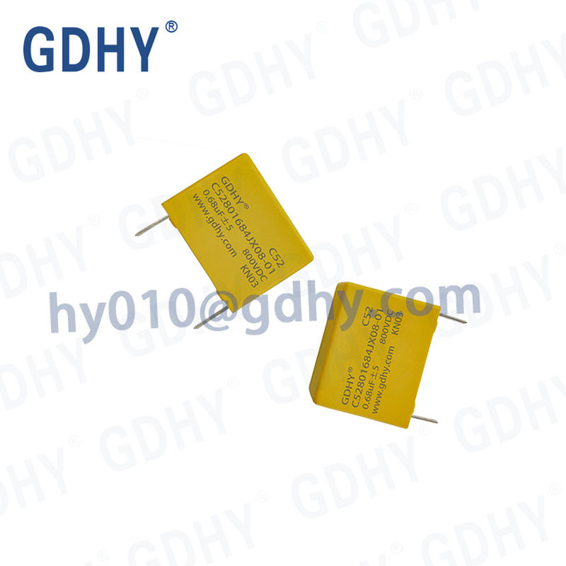 Inverter DC Link Circuit Capacitor 0.68uf 800v C52 Series For Energy Storage