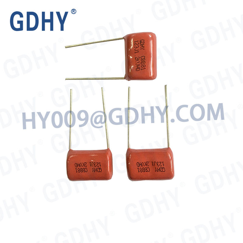 123nF Polyester Film Capacitor Mosquito Shoot 1200VDC