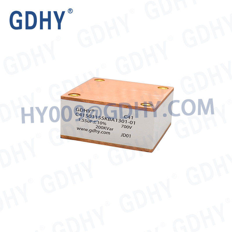 GDHY Water Cooled Resonant Film Capacitor C41-BA1 1.55uF Resembling Alcon FP-7-300 High Frequency Power