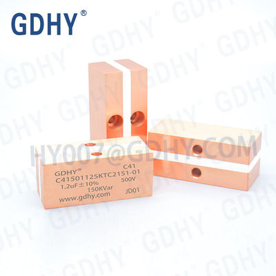 GDHY C41-TC2 1.2UF/500V/150KVAR RESEMBLING ALCON FP-4-150-SM/SP CELEM CSM150 CAPACITORS MANUFACTURERS POLYPROPYLENE CONDUCTION-COOLED