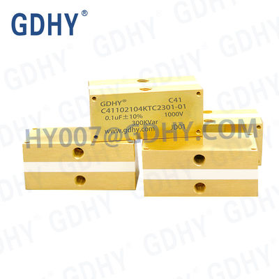 GDHY C41-TC2 0.1UF/1000V/300KVAR RESEMBLING ALCON FP-4-150-SM/SP CELEM CSM150 POWER CONDUCTION-COOLED CAPACITOR HIGH POWER RESONANT CAPACITOR