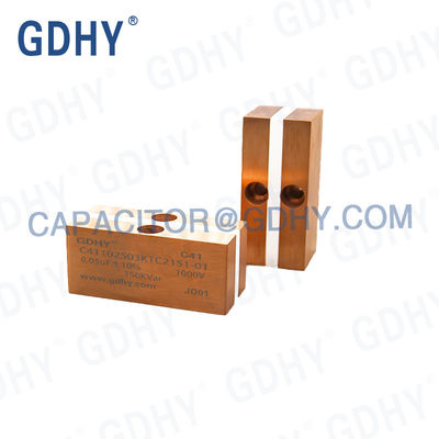 GDHY C41-TC2 0.05UF/1000V/150KVAR RESEMBLING ALCON FP-4-150-SM/SP CELEM CSM150 INDUCTION HEATER FURNACE CAPACITOR